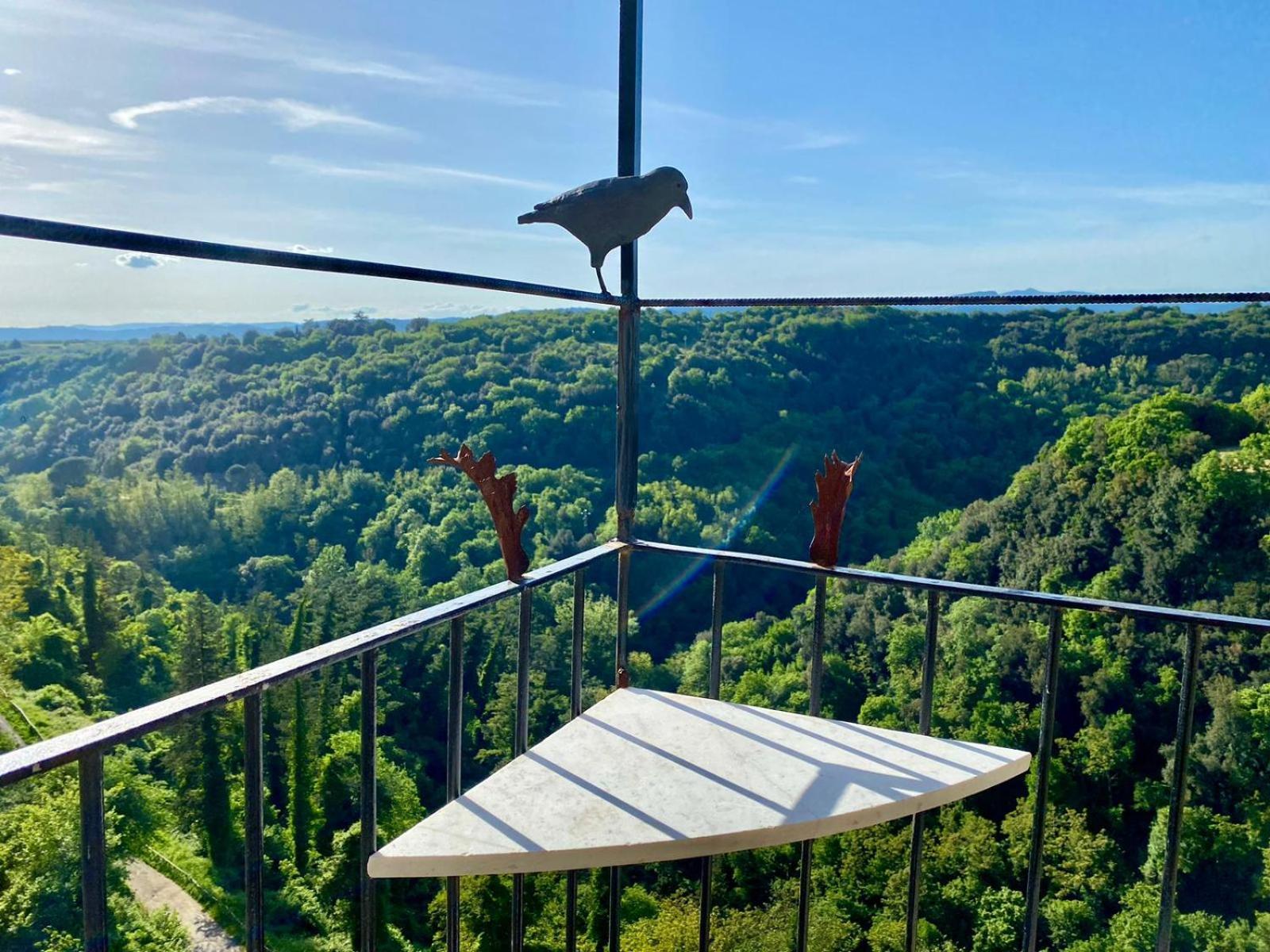 Apartamento La Sorpresa Sul Bastione With Panoramic Balcony Pitigliano Exterior foto
